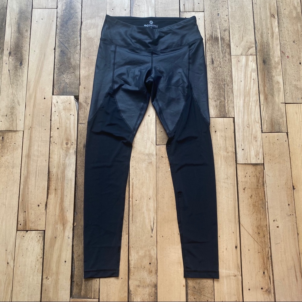 90 degree by Reflex Black mesh Legging